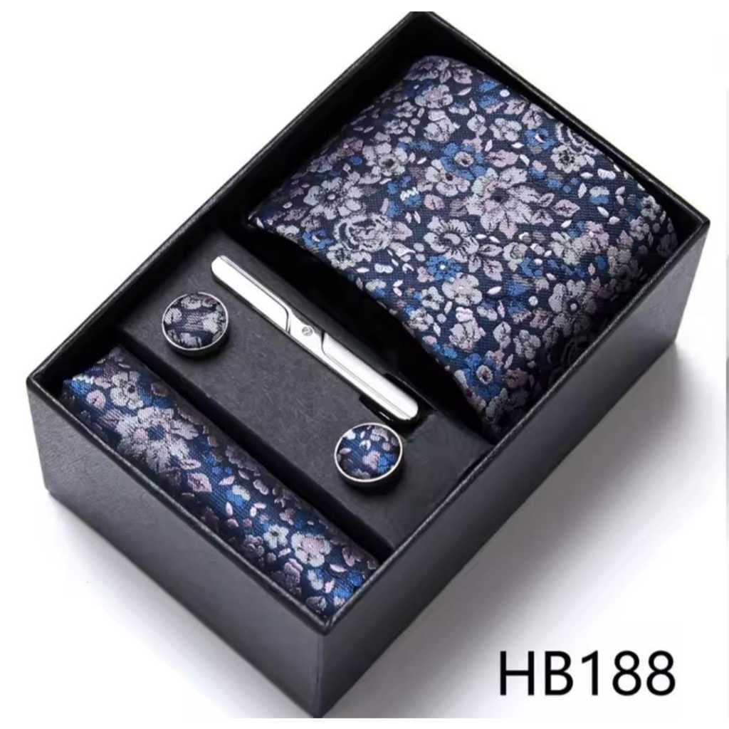 kit Gravatas presente de casamento gravata lenço, abotoaduras bolso conjunto de gravata masculino terno acessórios