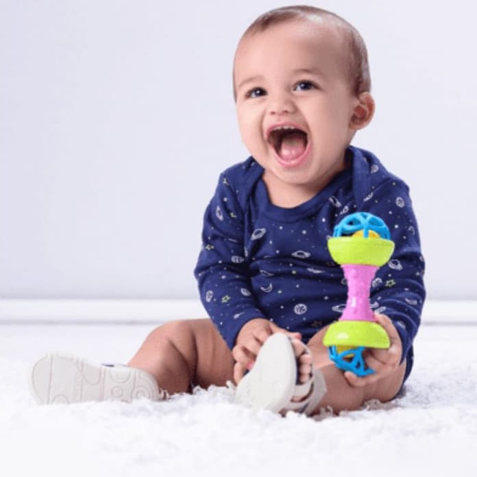 Chocalho Divertido Mordedor Brinquedo de Bebe Silicone 1 pçs Mordedor Chocalho Bebe Animais