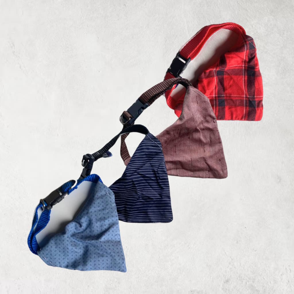 COLEIRA AJUSTÁVEL COM BANDANA - ESTILO E CONFORTO PARA SEU PET