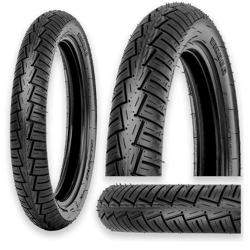 Pneu Moto 90/90-18 Maggion Winner Titan Fan CG Ybr Factor Traseiro Uso Com Câmara Novo