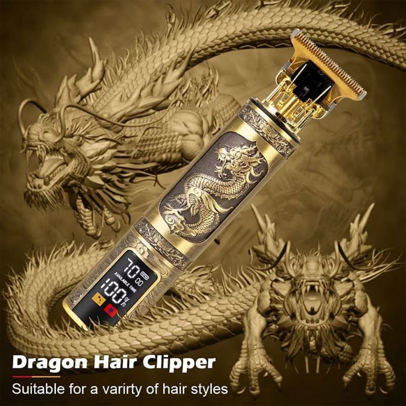 T9 LCD Máquina de Corte Cabelo Barba Aparador de pelos Cortador De Profissional Para Homens Barbear