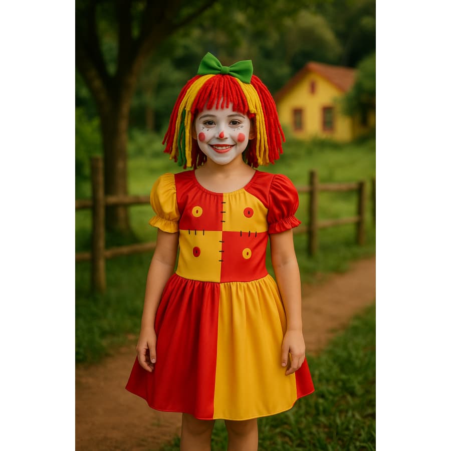 VESTIDO EMILIA PEÇA TEATRO CARNAVAL BLOCO