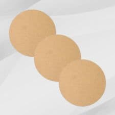 Kit 3 Sousplat 35cm Supla Soupla Suplat Mesa Posta Jogo Americano Artesanato Mdf cru 3mm Decorativo