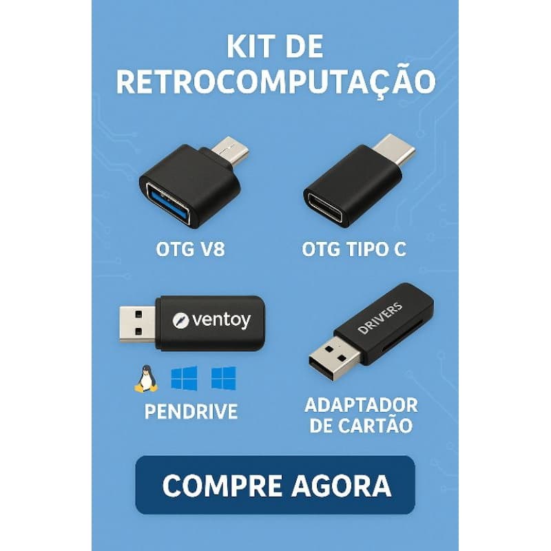 Kit retrocomputação