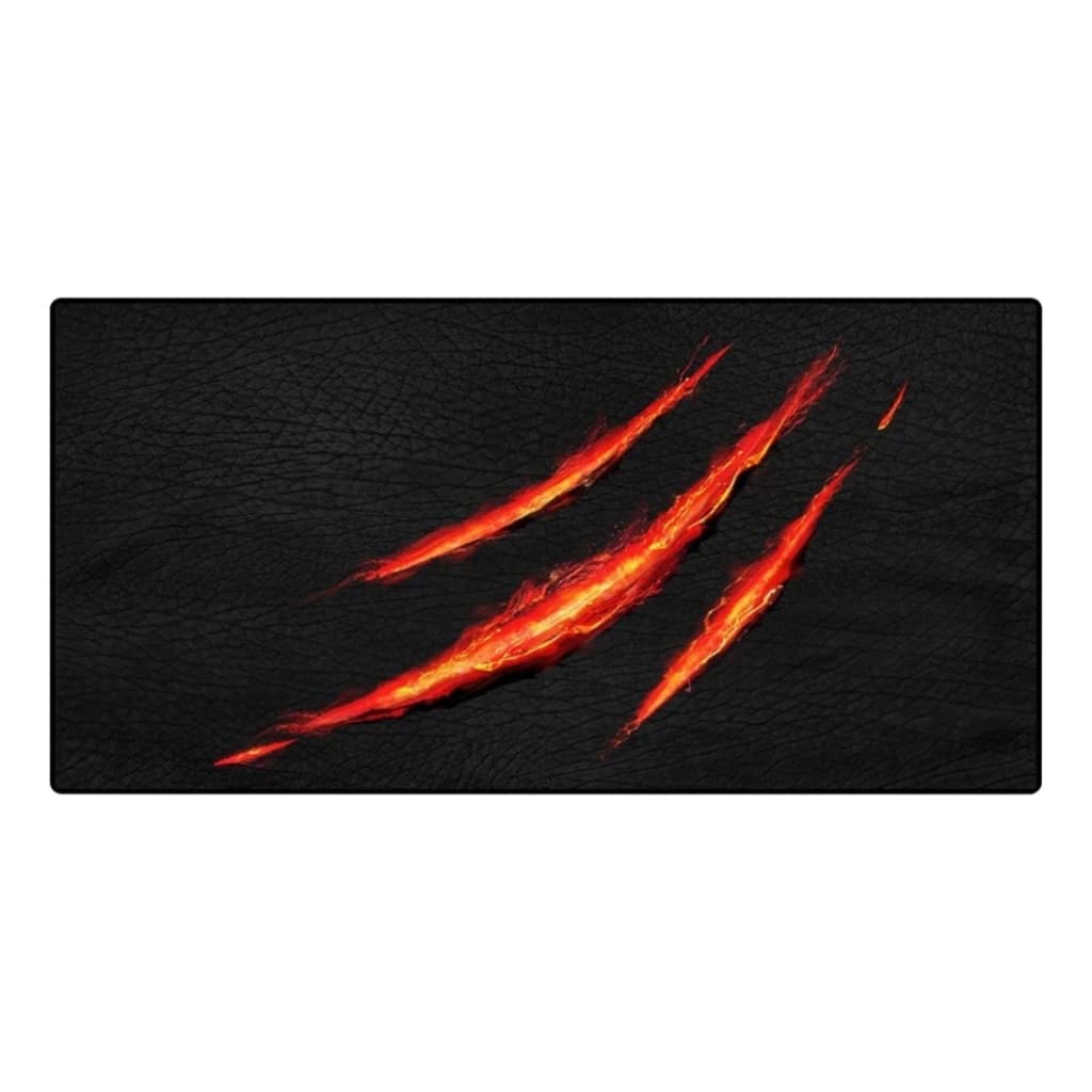 Mouse Pad Gamer Exbom Monster 70x35cm Antiderrapante com Borda Costurada e Superfície de Tecido