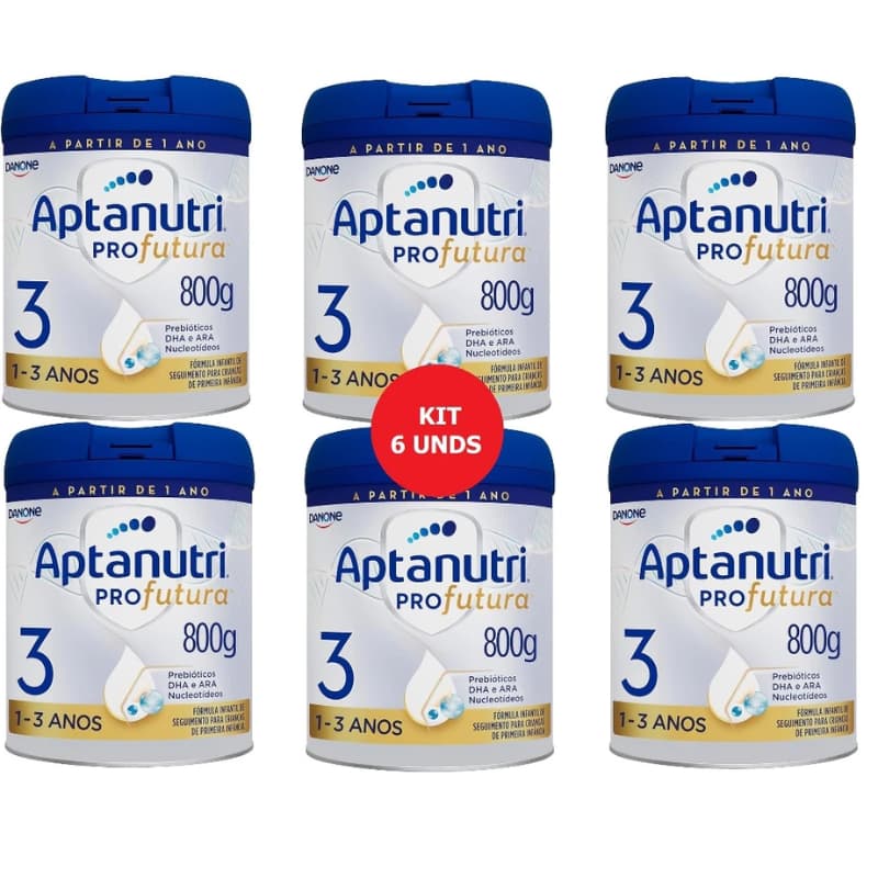 KIT C/6 Latas Aptanutri Pro Futura 3 800g