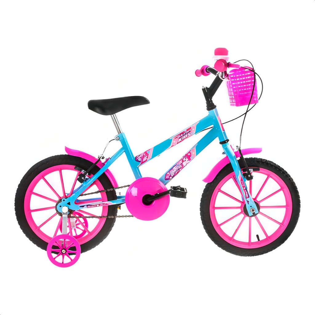 Bicicleta Infantil Menino Meninas Aro 16 Ultra Bikes Kids C/ Rodinhas