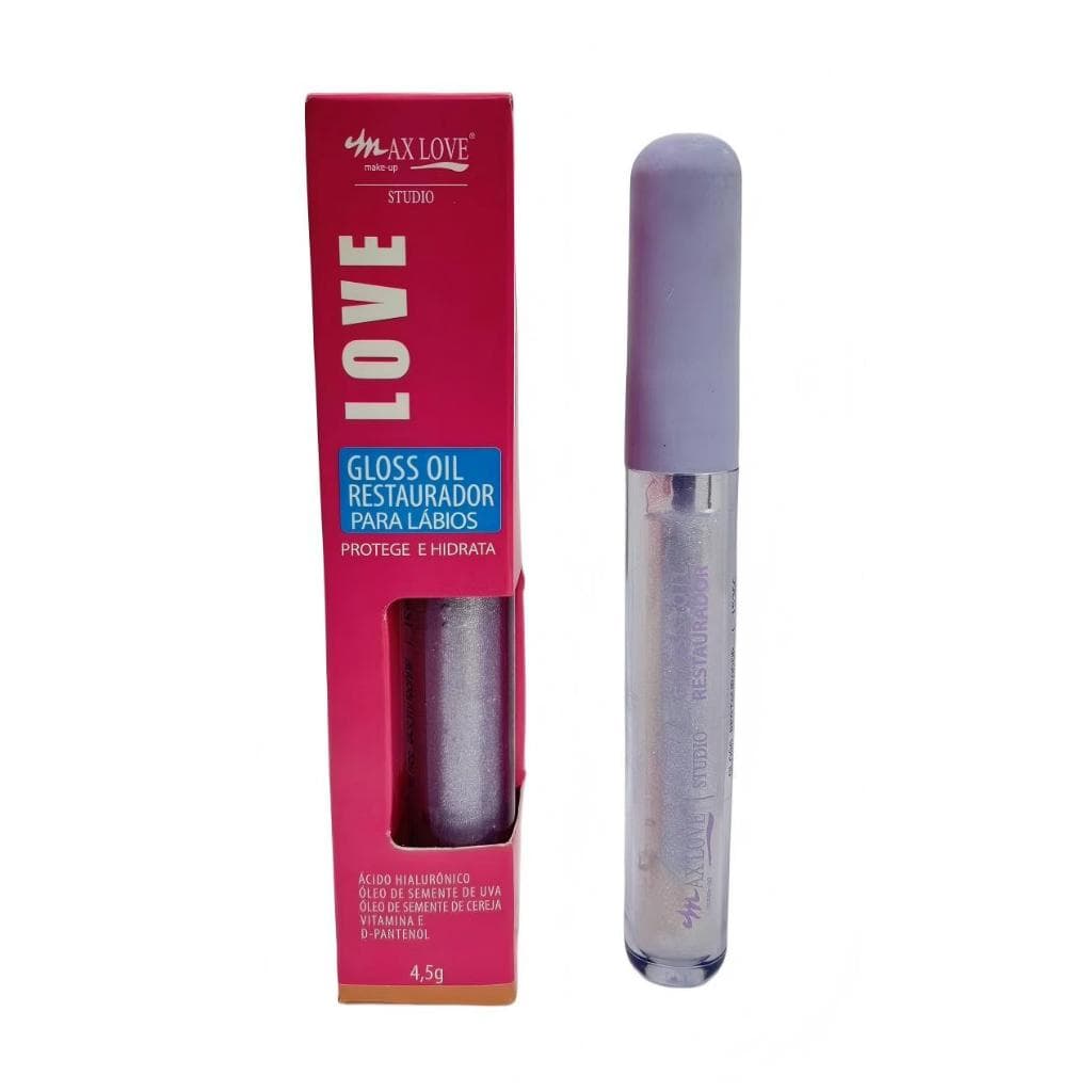 GLOSS OILRESTAURADORPARA LÁBIOS MAX LOVE -171 COM 4,5g