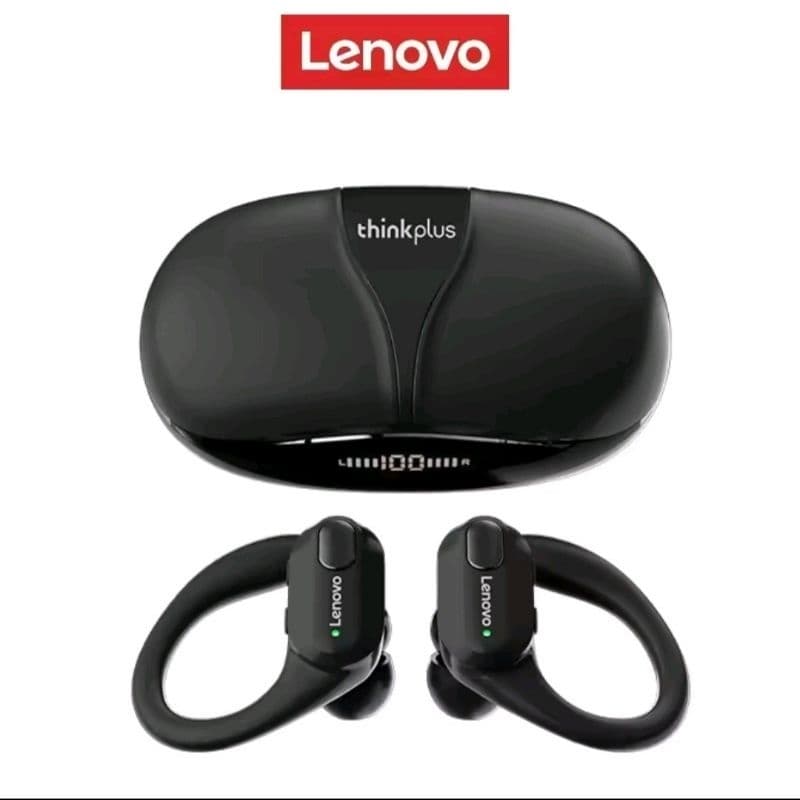 Lenovo XT80 Fone de Ouvido Bluetooth 5.3 com Gancho Ergonômico Esportivo para Exercícios Caminhada
