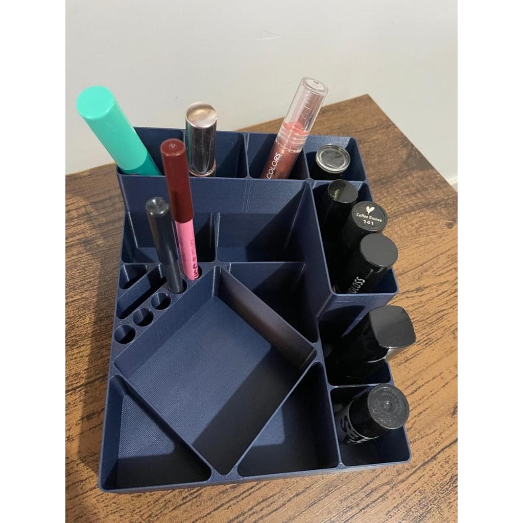 ✨ Porta Maquiagem – Organizador Prático e Elegante ✨porta maquiagem  organizador de maquiagem  caixa organizadora  estoj