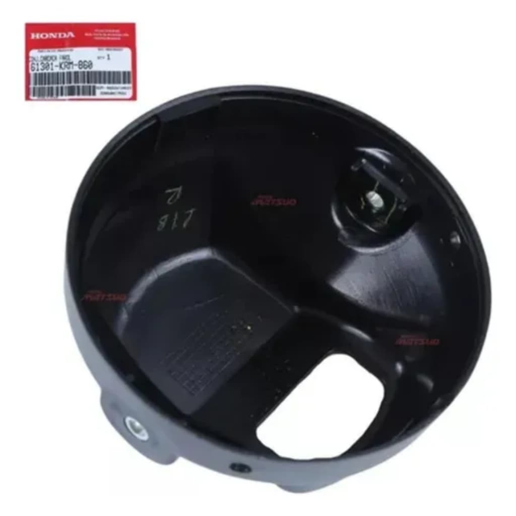Carcaça Do Farol Titan/fan 150 Até 13 61301-krm-860 Original Direito/passageiro