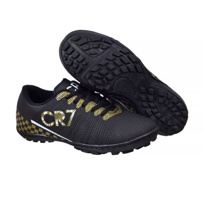Chuteira Futebol Society Masculina infantil Estilo CR Futebol Grama Sintética
