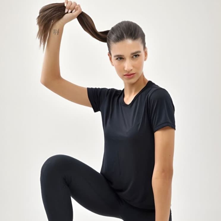 DryFit Feminina Babylook Camiseta Academia Caminhada BeachTenis Preço de Fábrica Linha Premium