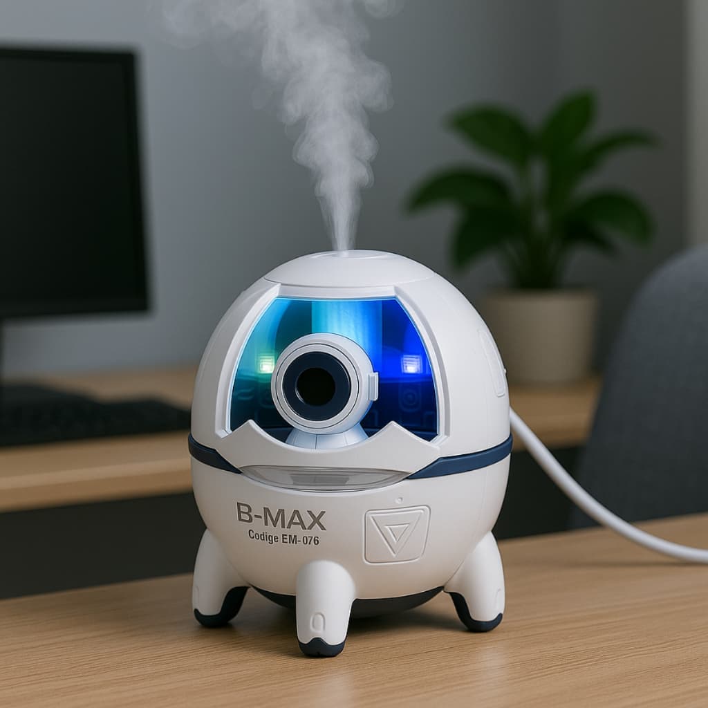 Umidificador De Ar e Purificador De ambiente Portatil
