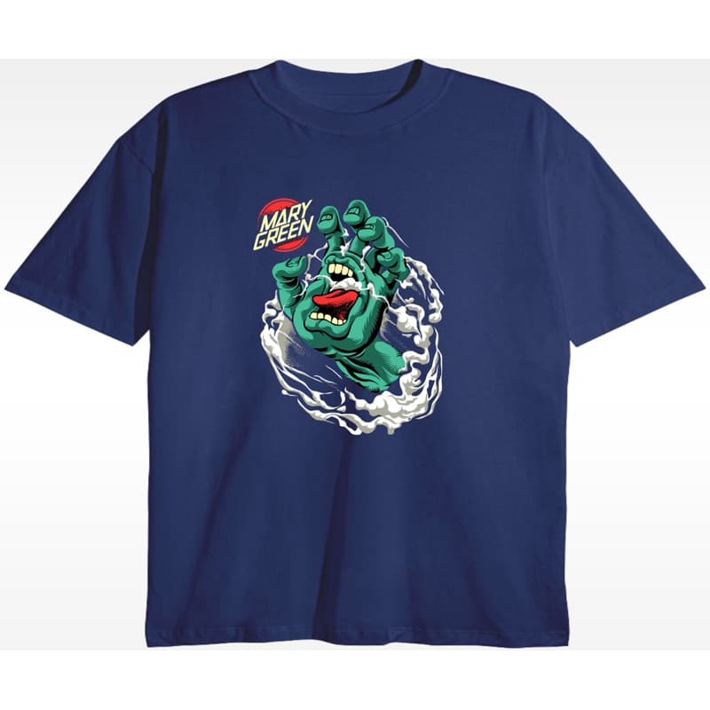 Camiseta Oversized Streetwear MARY GREEN