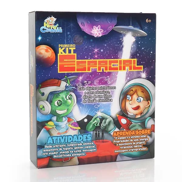 Hora da Ciência Primeiro Kit Espacial Dican