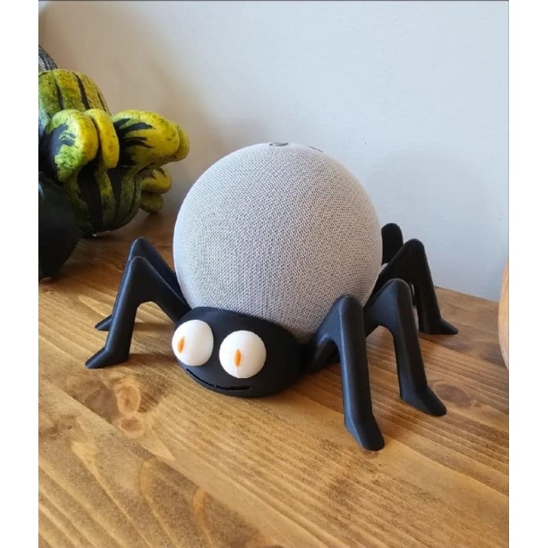 Aranha Alexa Echo Dot 4ª / 5ª geração Base Suporte Decorativo Acessório Criativo Gadget Organizador Moderno