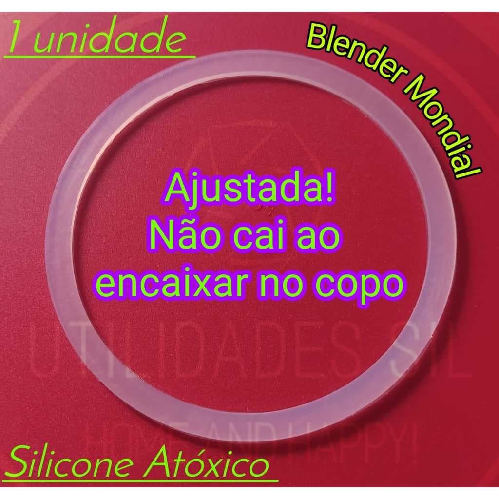 Anel Borracha Silicone Vedação da Lamina Personal Blender Dg-01 Mondial.