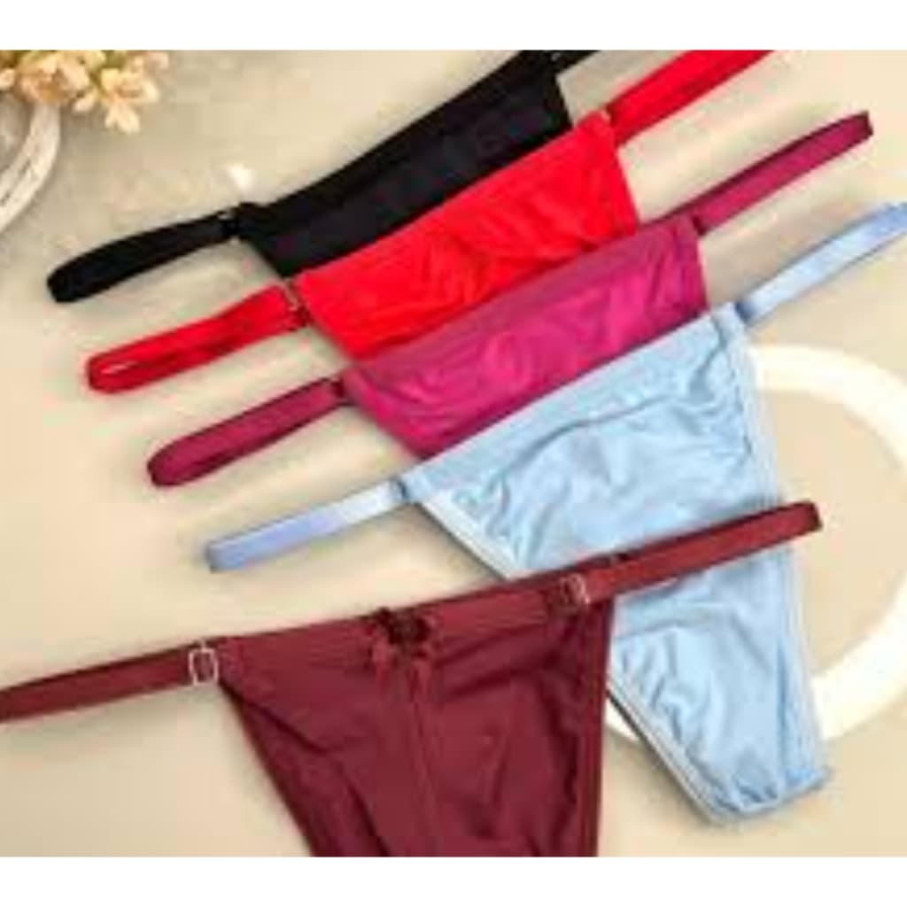 Kit 5 Calcinha Fio Dental Canelada Feminina utimo kit promocao