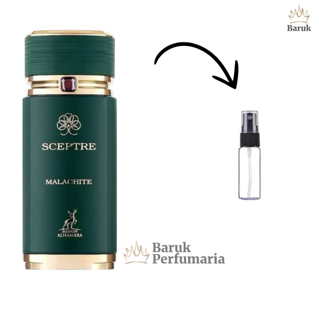 Perfume Sceptre Malachite Árabe Compartilhável Manga Frutado 2ml 5ml 10ml