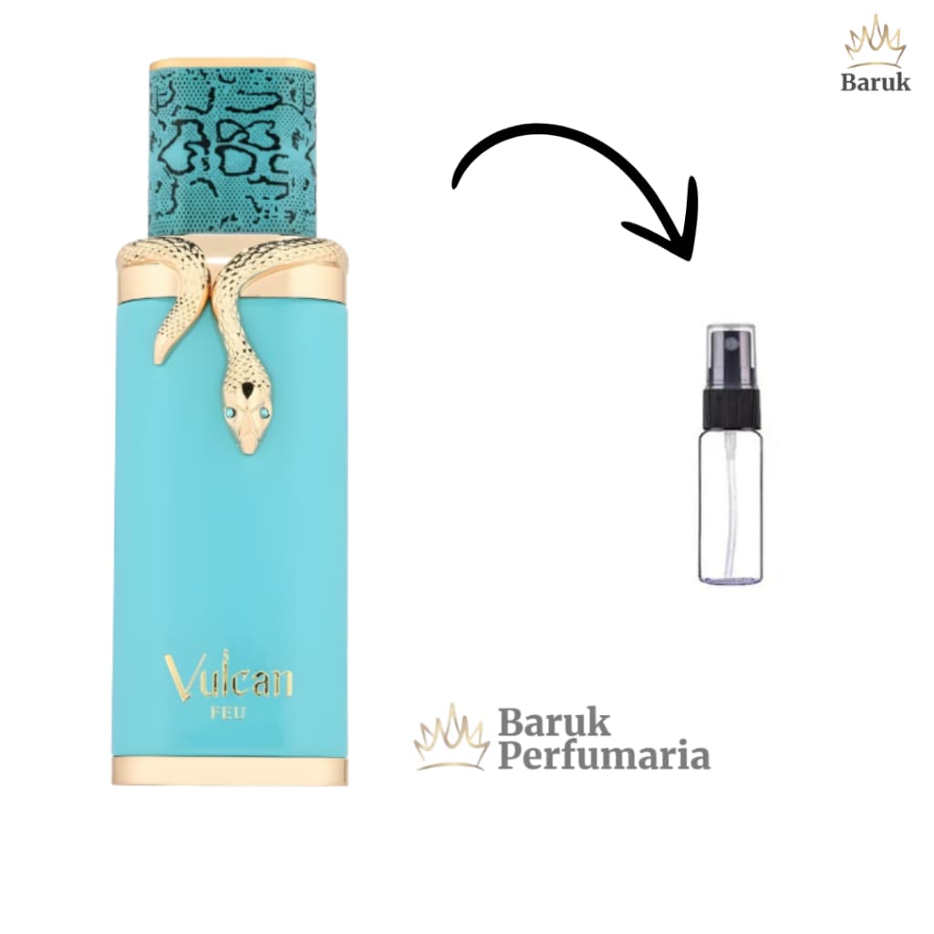 Perfume Vulcan Feu Árabe Compartilhável Manga Frutado 2ml 5ml 10ml