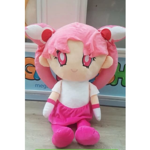 Bonecas De Pelúcia Sailor Moon Serena Tsukino Chibiusa Fofa