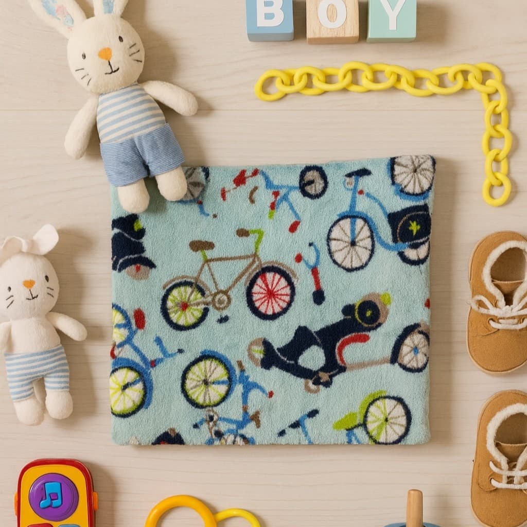 🛏️✨ Manta Infantil Estampada – Conforto, Aconchego e Estilo para o Seu Bebê!