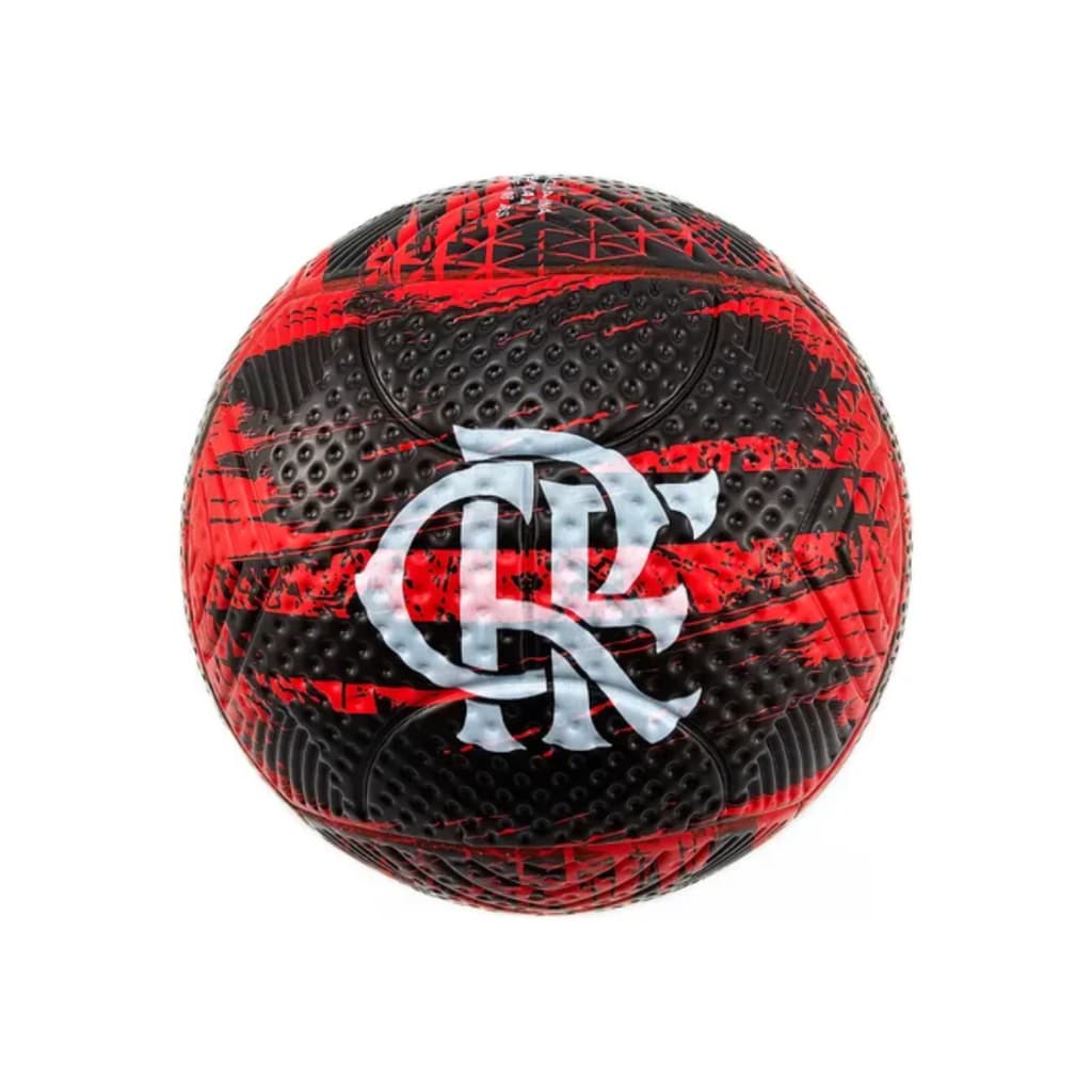 Bola De Futebol Campo Nº5 Flamengo Vermelha Licenciada – Escudo Original do Mengão