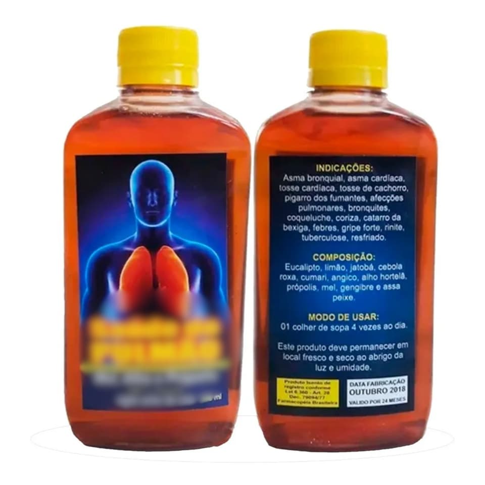 01 Und S Pulmão Natural 300ml