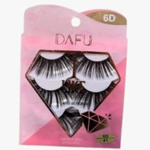 CÍLIOS POSTIÇOS DAFU 6D 41 3 PARES
