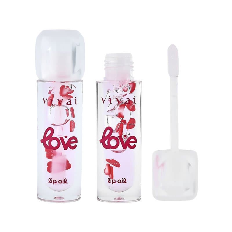 Lip gloss Oil Love Vivai V-3275 maquiagem suave com hidratação e brilho kit ou unidade