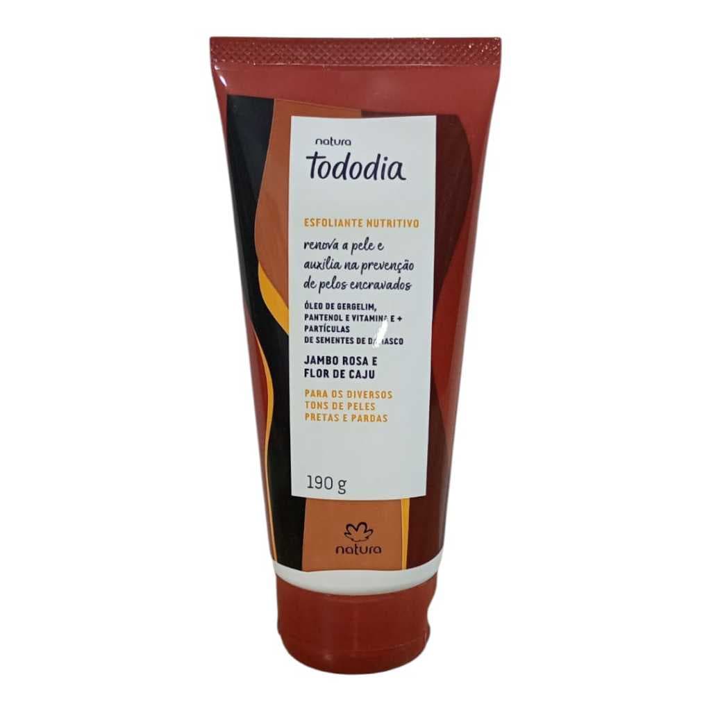 Esfoliante Natura Tododia Jambo Rosa e Flor de Caju 190g