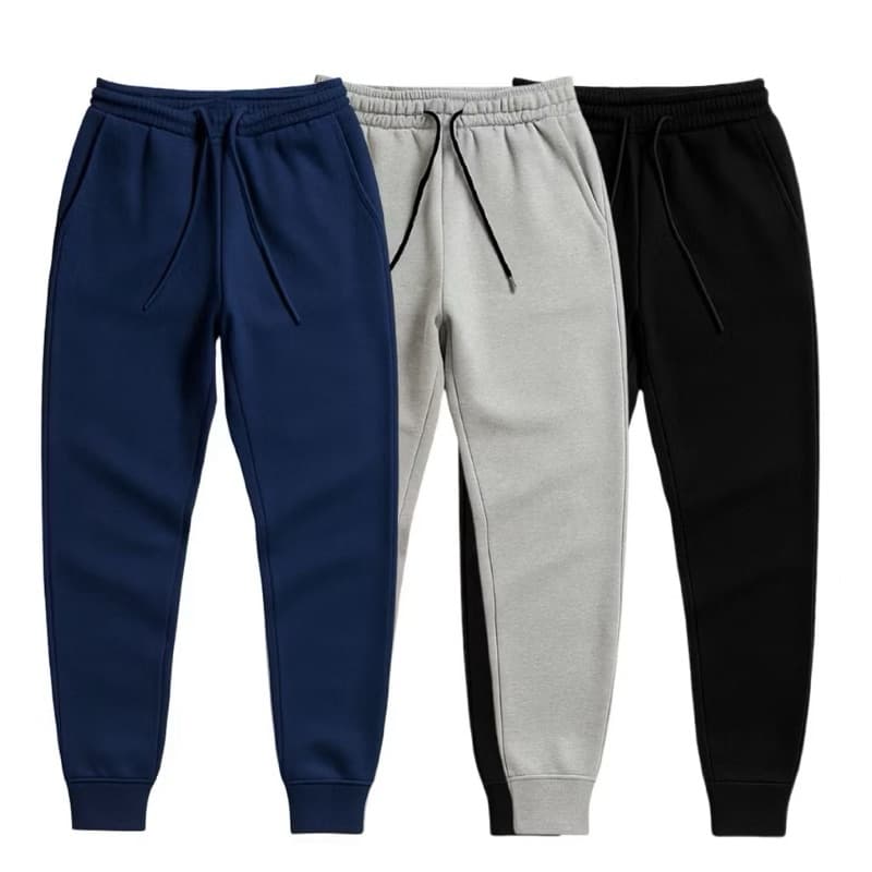 kit 2 calca moletom Jogger  Unissex Academia Treino Confortável Oferta
