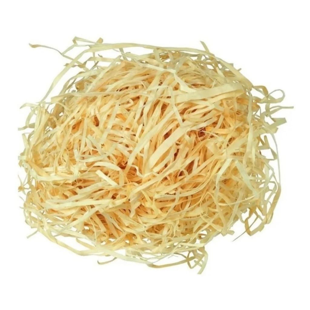 Palha Natural 100 Gramas para Enfeite