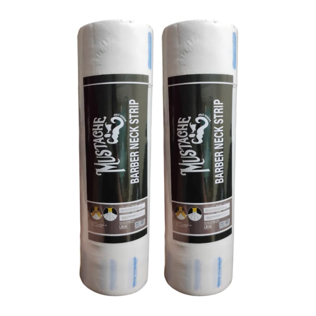 kit 2x  Pacotes  COM 5 ROLOS DE GOLA HIGIÊNICA DESCARTÁVEL – Mustache🧼 Mais higiene, proteção