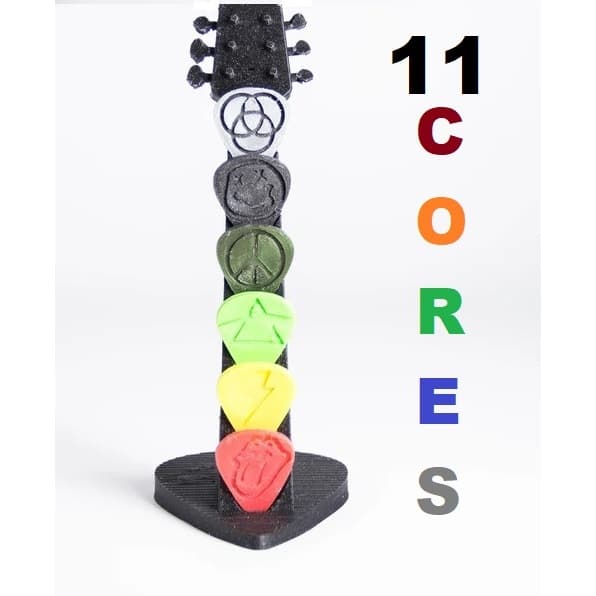 Suporte Porta Paleta Braço de Violao Guitarra Paleta de Ukulele/Guitarra/Baixo/Violão Instrumentos Musicas e Acessorios