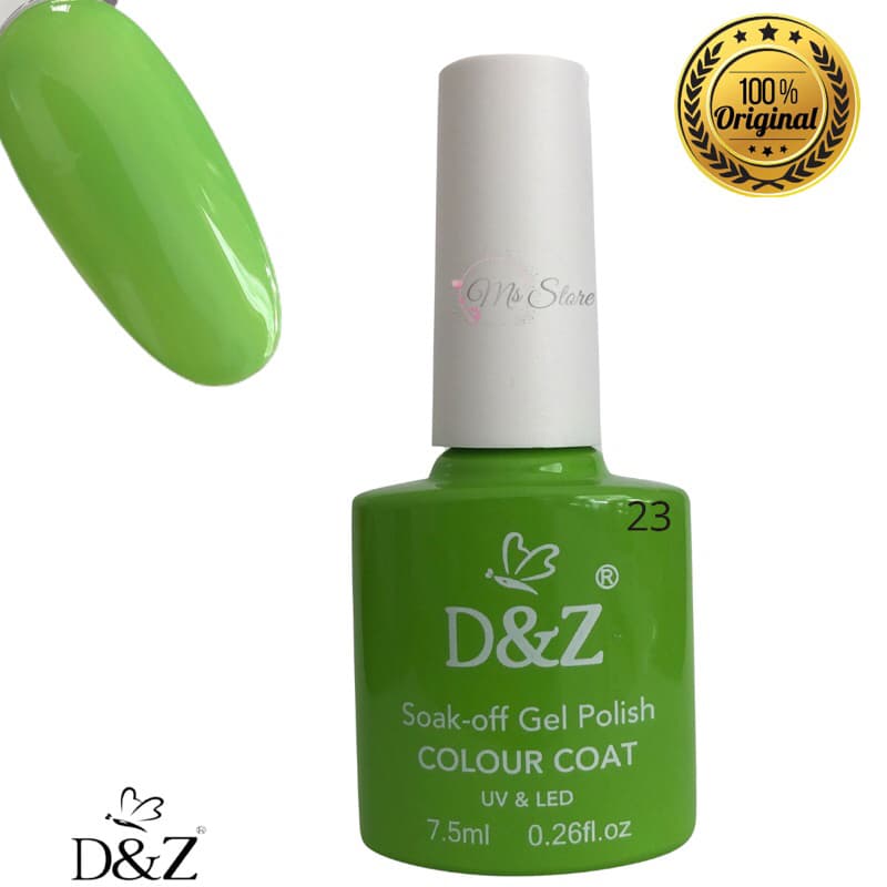 Esmalte em Gel D&Z 7,5ml Cor 323 Coleção C Led UV Lírio Bella Rosa
