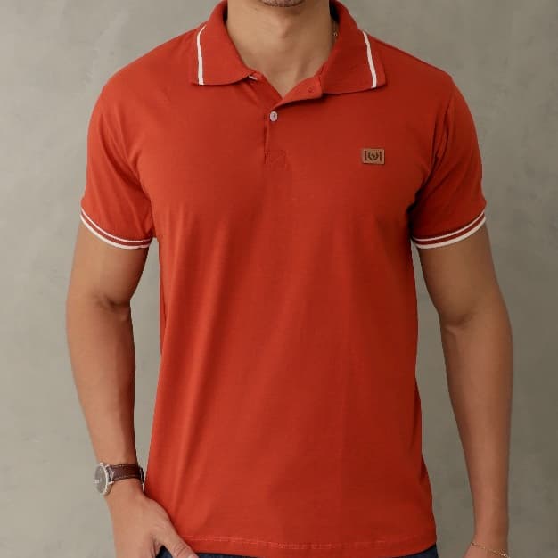 Camiseta Polo Piquet Premium Lisa Várias Cores GG
