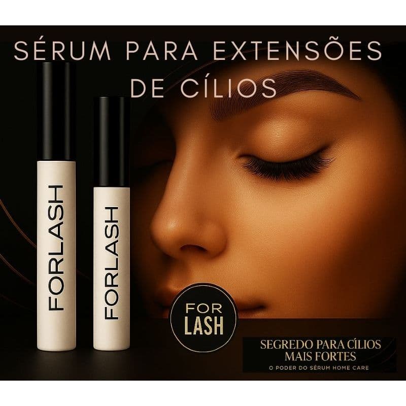 Sérum para Extensão de cílios For.Lash 2x1 – Cílios & Sobrancelhas