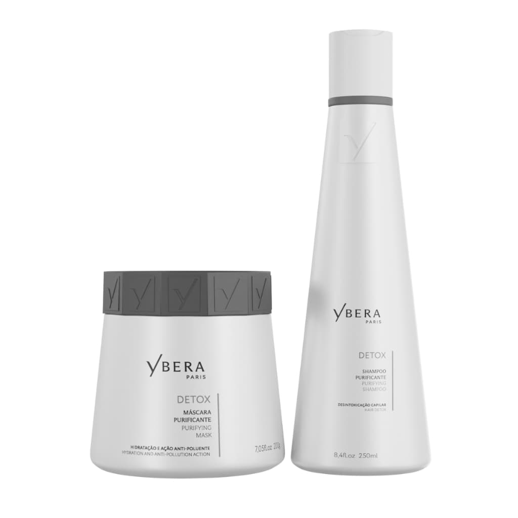 Kit Manutenção Limpeza Profunda Detox - Ybera Paris