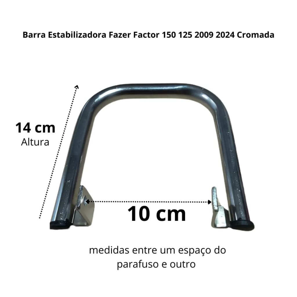 Barra Estabilizadora Fazer Factor 150  2009 a 2024 Factor 125 2009 a 2024