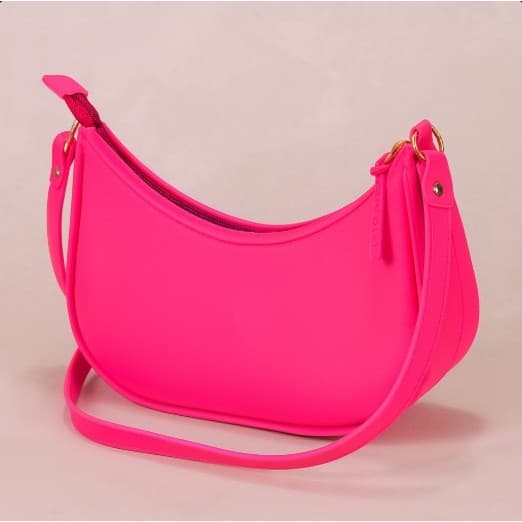 Bolsa Feminina Meia Lua Estilo Baguete Moderna E Funcional Para Visuais Do Cotidiano