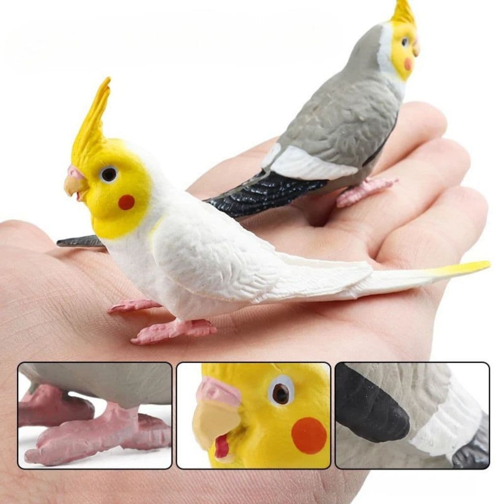 Chaveiro pet Calopsita Realista para Amantes de Aves