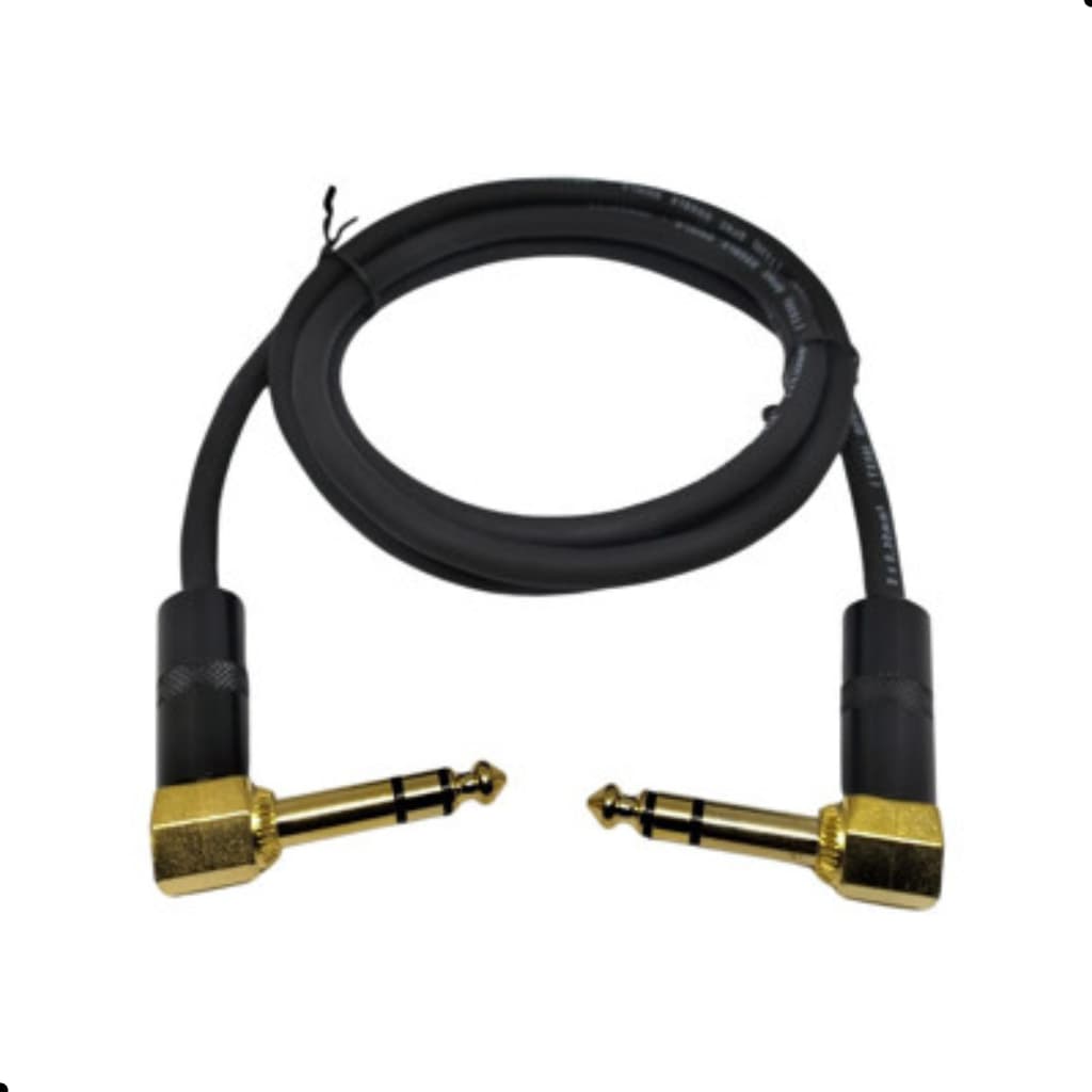 Cabo P10 Stereo X P10 Stereo 1,5m - Balanceado - Blindado