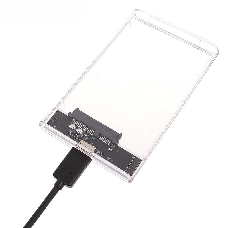 Gabinete Externo De Disco Rígido USB 3.0 Para SATA SSD / HDD De 2.5