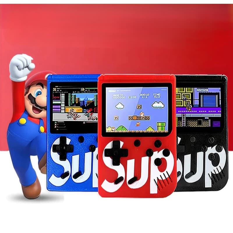 Mini Game Box Nintendo Portátil Com 400 Jogos