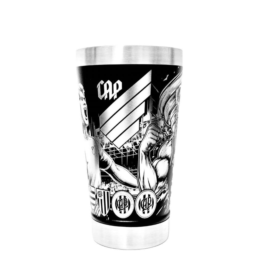 Copo Térmico 473Ml Personalizado Gravação a Laser Athletico Paranaense Cap Furacão