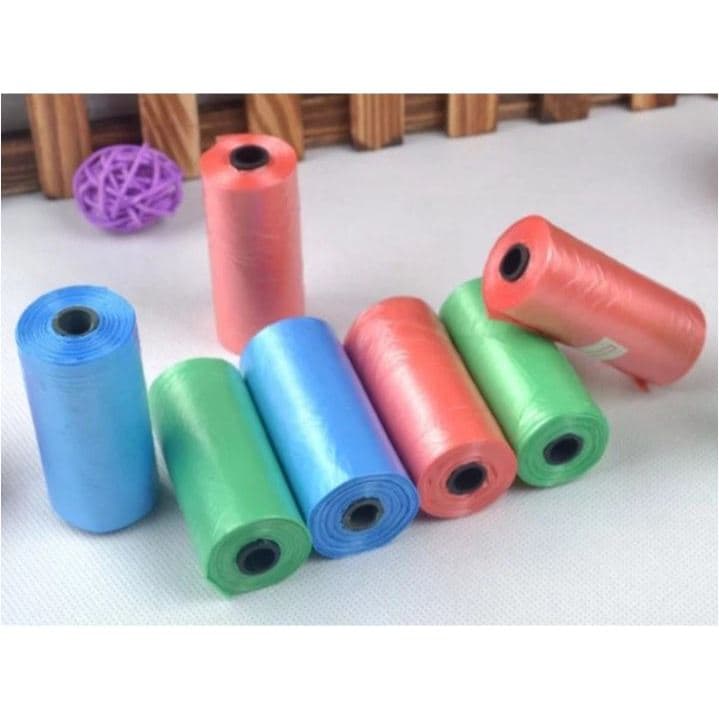 Kit Refil de Sacolas 3 Unidades Refil Cata Caca Saquinhos Coletor de Fezes Para Pets