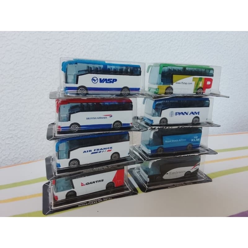 miniaturas de onibus aeroporto COLEÇÃO