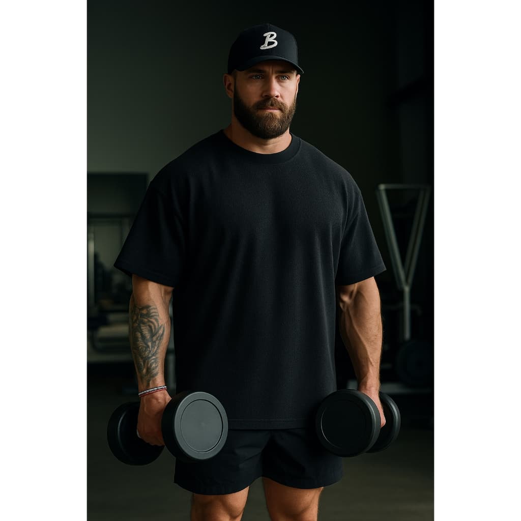 Camisa Oversized Masculino Camiseta Oversized Básica Tecido Grosso Moda Streetwear
